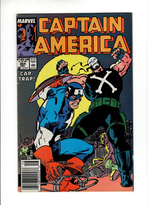 Captain America, Vol. 1 #364 (1989)  Newsstand    Buy & Sell Comics Online Comic Shop Toronto Canada