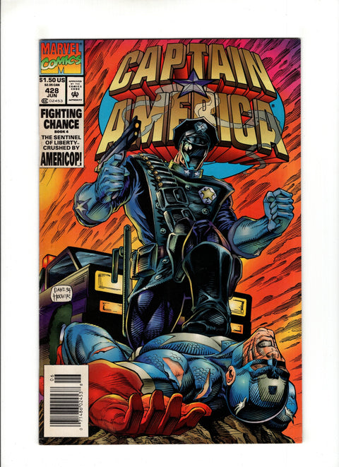 Captain America, Vol. 1 #428 (1994)  Newsstand    Buy & Sell Comics Online Comic Shop Toronto Canada