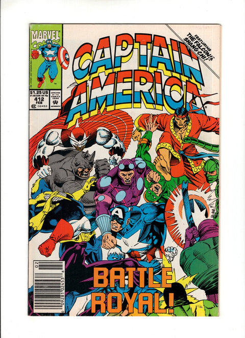 Captain America, Vol. 1 #412 (1993)  Newsstand    Buy & Sell Comics Online Comic Shop Toronto Canada