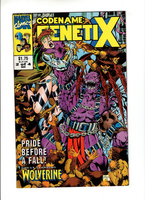 Codename: Genetix #2 (1993)      Buy & Sell Comics Online Comic Shop Toronto Canada
