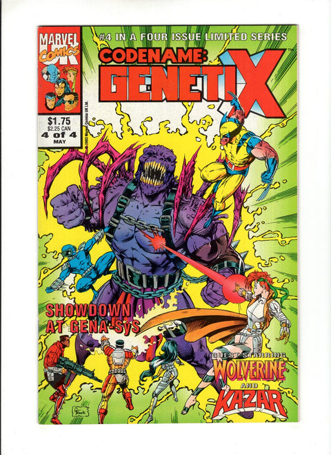 Codename: Genetix #4 (1993)      Buy & Sell Comics Online Comic Shop Toronto Canada