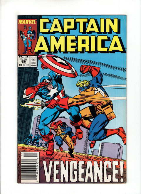 Captain America, Vol. 1 #347 (1988)  Newsstand    Buy & Sell Comics Online Comic Shop Toronto Canada