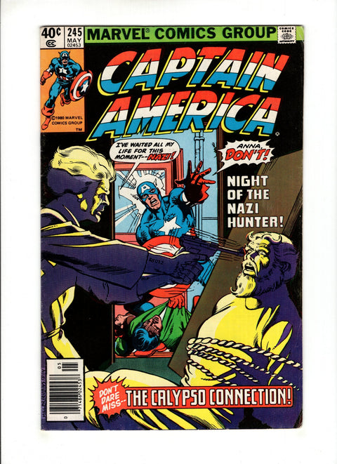 Captain America, Vol. 1 #245 (1980)  Newsstand    Buy & Sell Comics Online Comic Shop Toronto Canada