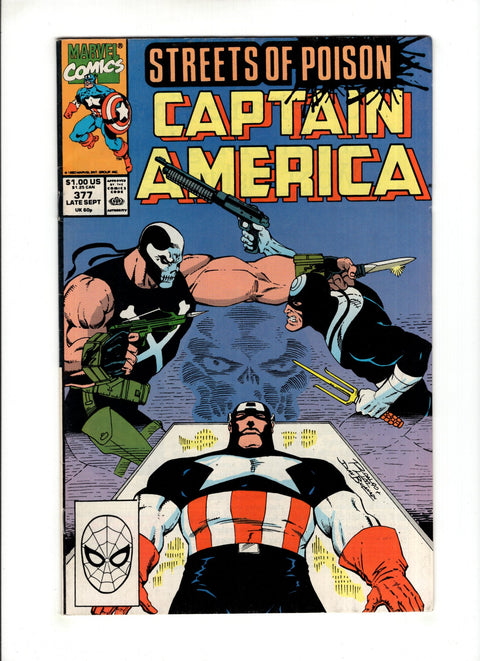Captain America, Vol. 1 #377 (1990)      Buy & Sell Comics Online Comic Shop Toronto Canada