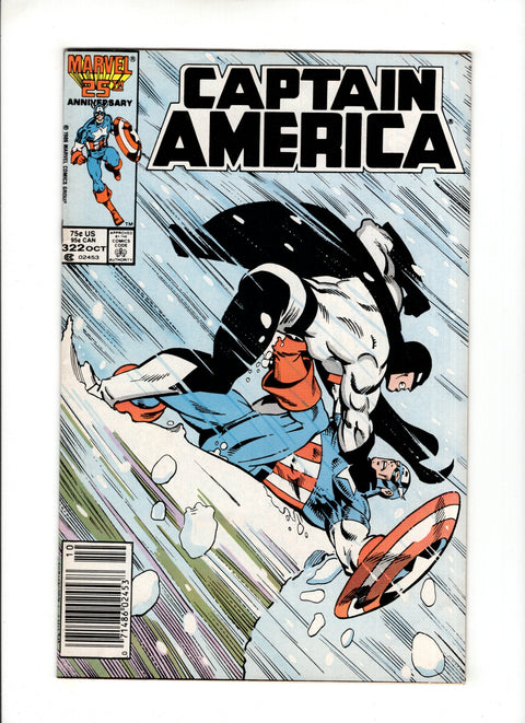 Captain America, Vol. 1 #322 (1986)  Newsstand    Buy & Sell Comics Online Comic Shop Toronto Canada