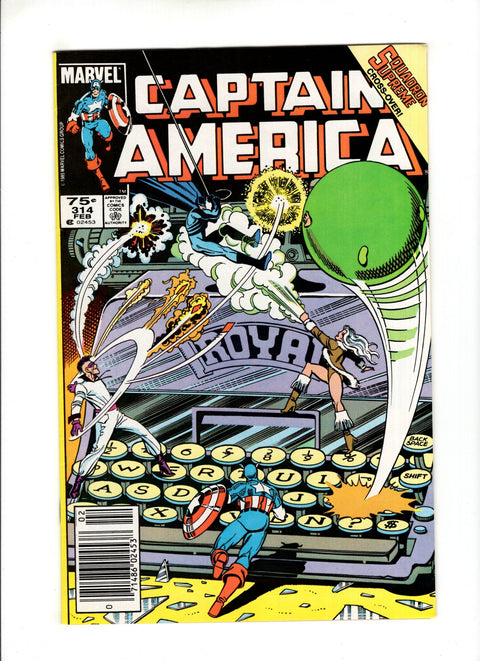 Captain America, Vol. 1 #314 (1985)  Newsstand    Buy & Sell Comics Online Comic Shop Toronto Canada
