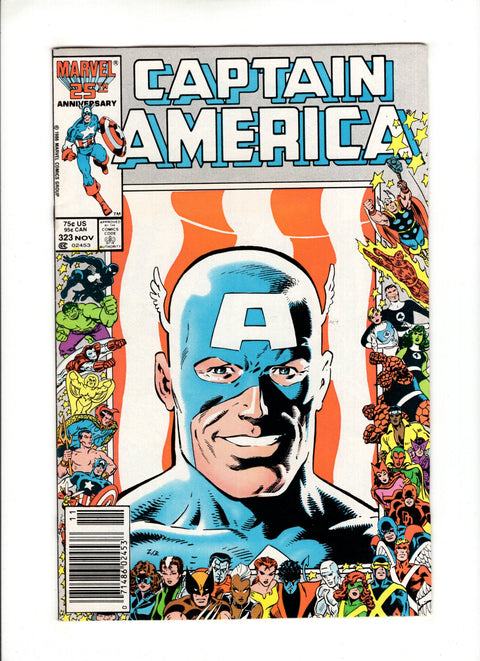 Captain America, Vol. 1 #323 (1986) 1st John Walker Newsstand  1st John Walker  Buy & Sell Comics Online Comic Shop Toronto Canada