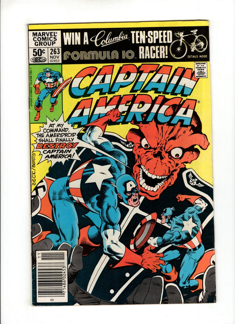 Captain America, Vol. 1 #263 (1981)  Newsstand    Buy & Sell Comics Online Comic Shop Toronto Canada