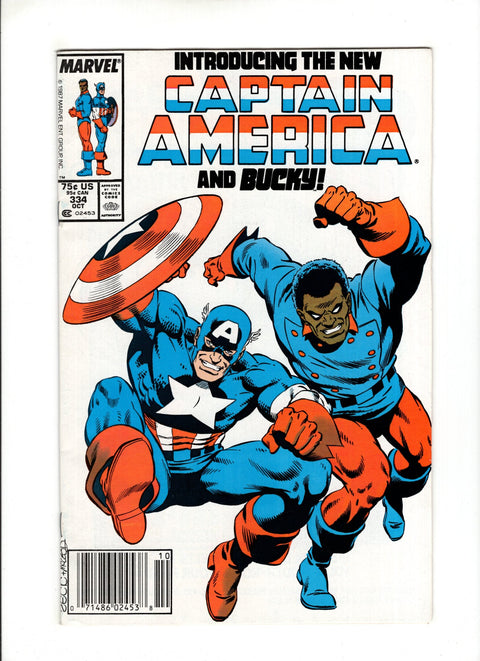 Captain America, Vol. 1 #334 (1987)  Newsstand    Buy & Sell Comics Online Comic Shop Toronto Canada