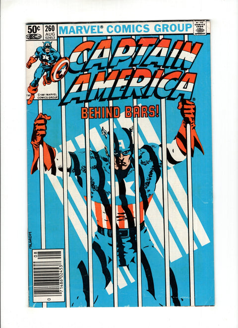 Captain America, Vol. 1 #260 (1981)  Newsstand    Buy & Sell Comics Online Comic Shop Toronto Canada