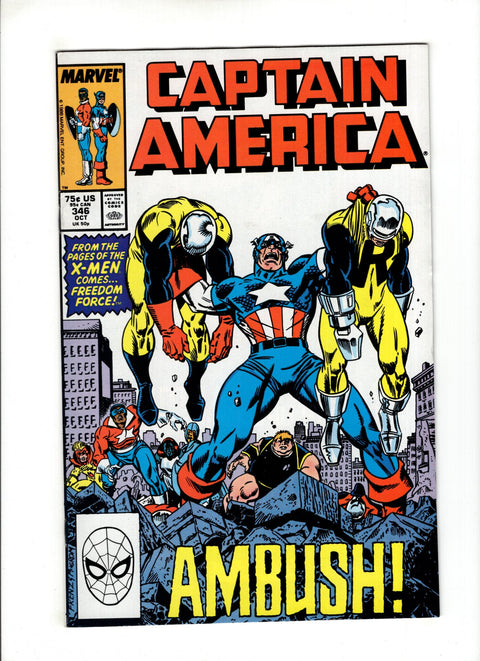 Captain America, Vol. 1 #346 (1988)      Buy & Sell Comics Online Comic Shop Toronto Canada
