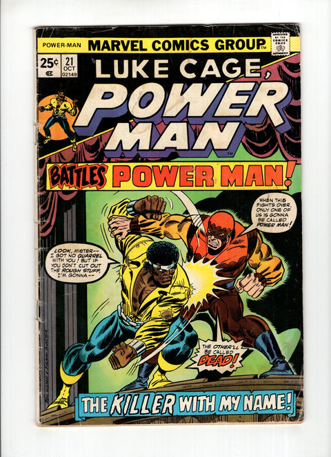 Power Man #21 (1974)      Buy & Sell Comics Online Comic Shop Toronto Canada