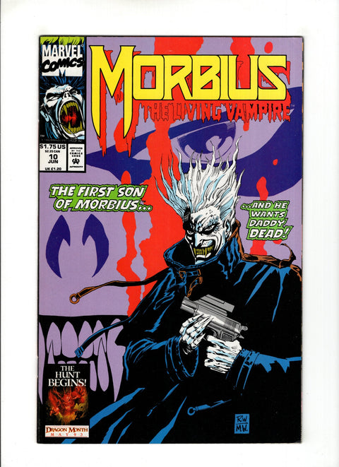 Morbius: The Living Vampire, Vol. 1 #10 (1993)      Buy & Sell Comics Online Comic Shop Toronto Canada