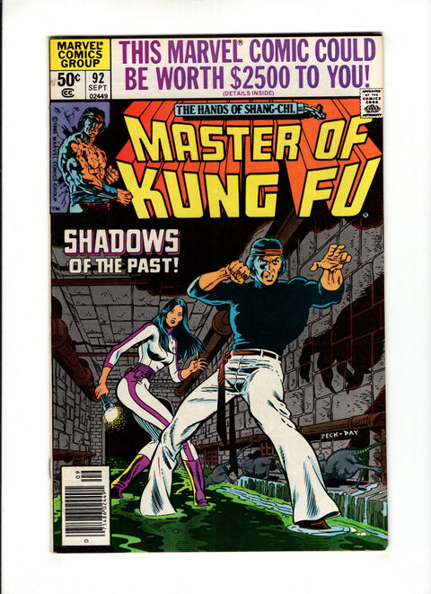 Master of Kung Fu, Vol. 1 #92 (1980)      Buy & Sell Comics Online Comic Shop Toronto Canada