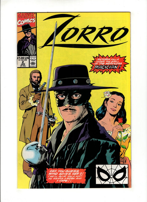 Zorro (Marvel) #2 (1991)      Buy & Sell Comics Online Comic Shop Toronto Canada
