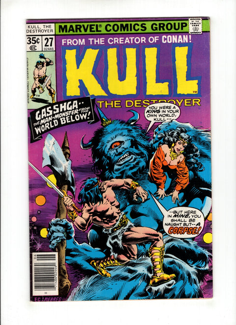 Kull The Conqueror, Vol. 1 #27 (1978)      Buy & Sell Comics Online Comic Shop Toronto Canada