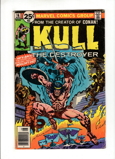 Kull The Conqueror, Vol. 1 #16 (1976)      Buy & Sell Comics Online Comic Shop Toronto Canada