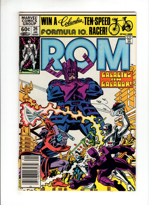 ROM, Vol. 1 (Marvel) #26 (1981)  Newsstand    Buy & Sell Comics Online Comic Shop Toronto Canada