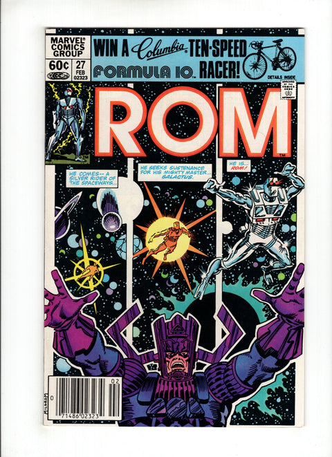 ROM, Vol. 1 (Marvel) #27 (1981)  Newsstand    Buy & Sell Comics Online Comic Shop Toronto Canada