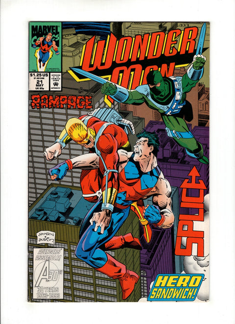 Wonder Man, Vol. 2 #21 (1993)      Buy & Sell Comics Online Comic Shop Toronto Canada