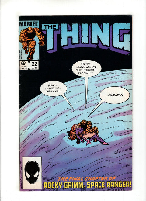 The Thing, Vol. 1 #22 (1985)      Buy & Sell Comics Online Comic Shop Toronto Canada