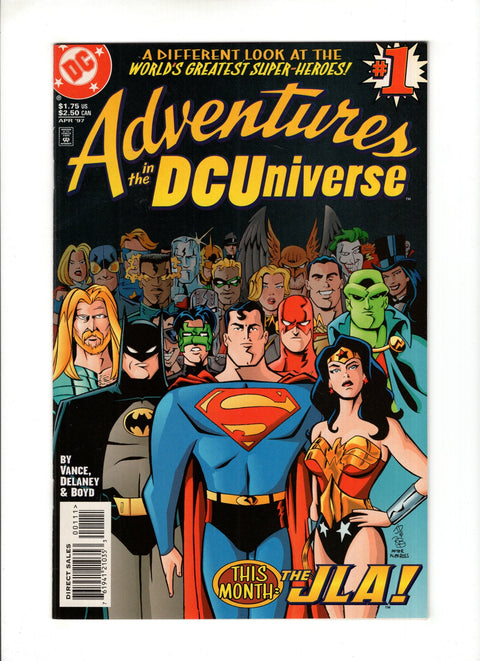 Adventures in the DC Universe #1 (1997)      Buy & Sell Comics Online Comic Shop Toronto Canada