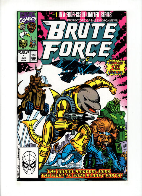 Brute Force #1 (1990)      Buy & Sell Comics Online Comic Shop Toronto Canada