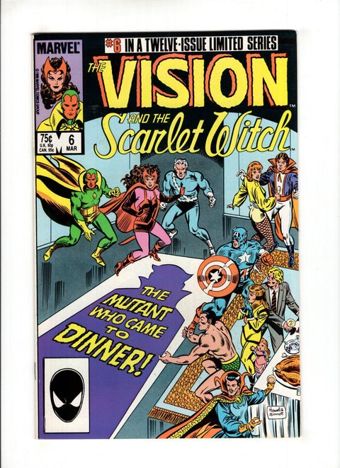 Vision and the Scarlet Witch, Vol. 2 #6 (1985)      Buy & Sell Comics Online Comic Shop Toronto Canada