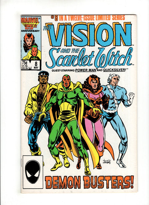 Vision and the Scarlet Witch, Vol. 2 #8 (1986)      Buy & Sell Comics Online Comic Shop Toronto Canada