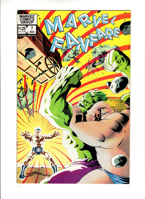 Marvel Fanfare, Vol. 1 #7 (1983)      Buy & Sell Comics Online Comic Shop Toronto Canada