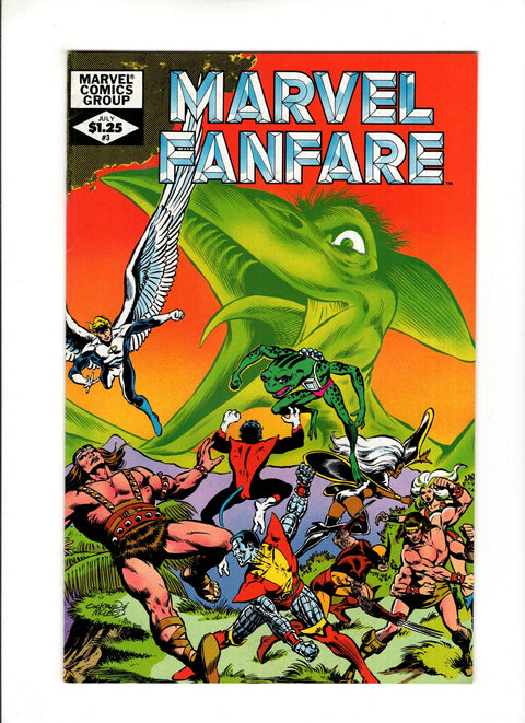 Marvel Fanfare, Vol. 1 #3 (1982)      Buy & Sell Comics Online Comic Shop Toronto Canada