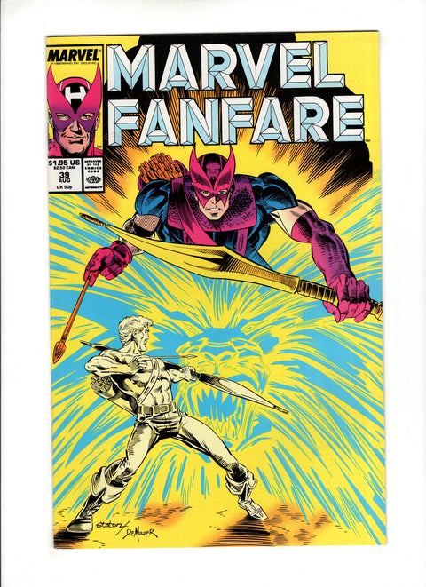 Marvel Fanfare, Vol. 1 #39 (1988)      Buy & Sell Comics Online Comic Shop Toronto Canada