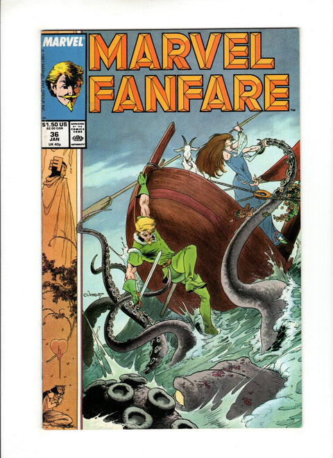 Marvel Fanfare, Vol. 1 #36 (1987)      Buy & Sell Comics Online Comic Shop Toronto Canada