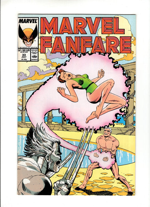Marvel Fanfare, Vol. 1 #33 (1987)      Buy & Sell Comics Online Comic Shop Toronto Canada