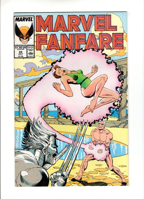 Marvel Fanfare, Vol. 1 #33 (1987)      Buy & Sell Comics Online Comic Shop Toronto Canada
