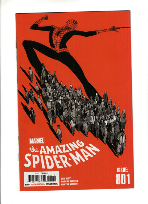 The Amazing Spider-Man, Vol. 4 #801 (Cvr A) (2018) Marcos Martin Cover  A Marcos Martin Cover  Buy & Sell Comics Online Comic Shop Toronto Canada