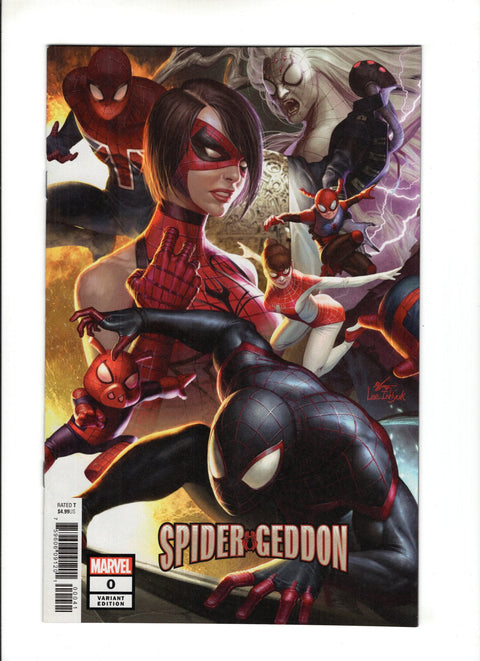 Spider-Geddon #0 (Cvr D) (2018) Variant Inhyuk Lee Connecting Cover (1 of 6)  D Variant Inhyuk Lee Connecting Cover (1 of 6)  Buy & Sell Comics Online Comic Shop Toronto Canada