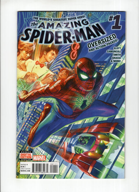 The Amazing Spider-Man, Vol. 4 #1 (Cvr A) (2016) Alex Ross Cover  A Alex Ross Cover  Buy & Sell Comics Online Comic Shop Toronto Canada