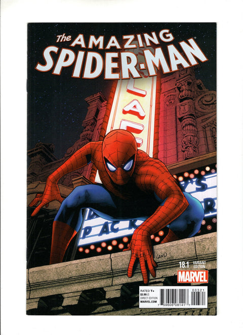 The Amazing Spider-Man, Vol. 3 #18.1 (Cvr B) (2015) Greg Land Variant Cover  B Greg Land Variant Cover  Buy & Sell Comics Online Comic Shop Toronto Canada