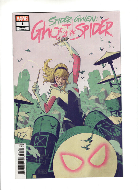 Spider-Gwen: Ghost-Spider, Vol. 1 #1 (Cvr D) (2018) Incentive Paolo Rivera Variant Cover  D Incentive Paolo Rivera Variant Cover  Buy & Sell Comics Online Comic Shop Toronto Canada