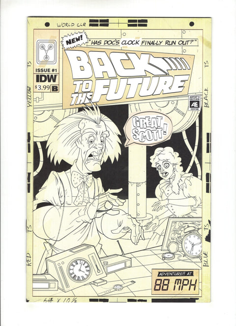 Back To The Future: Tales from the Time Train #1 (Cvr B) (2017) Philip Murphy Artists Edition Variant  B Philip Murphy Artists Edition Variant  Buy & Sell Comics Online Comic Shop Toronto Canada