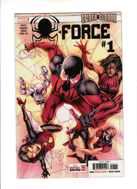 Spider-Force #1 (Cvr A) (2018) Shane Davis Cover  A Shane Davis Cover  Buy & Sell Comics Online Comic Shop Toronto Canada