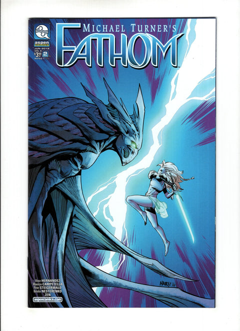 Michael Turner's Fathom, Vol. 8 #2 (Cvr A) (2019) Mauricio Campetella Cover   A Mauricio Campetella Cover   Buy & Sell Comics Online Comic Shop Toronto Canada