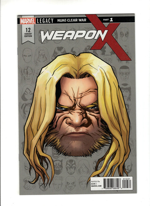 Weapon X, Vol. 3 #12 (Cvr C) (2017) Incentive Mike McKone Legacy Headshot Variant Cover  C Incentive Mike McKone Legacy Headshot Variant Cover  Buy & Sell Comics Online Comic Shop Toronto Canada