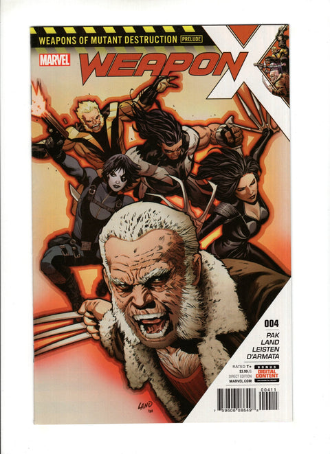 Weapon X, Vol. 3 #4 (2017)      Buy & Sell Comics Online Comic Shop Toronto Canada