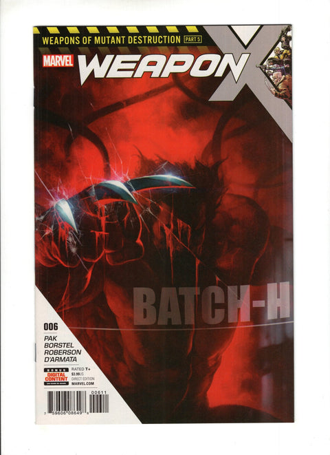 Weapon X, Vol. 3 #6 (Cvr A) (2017) Skan Srisuwan Regular Cover  A Skan Srisuwan Regular Cover  Buy & Sell Comics Online Comic Shop Toronto Canada