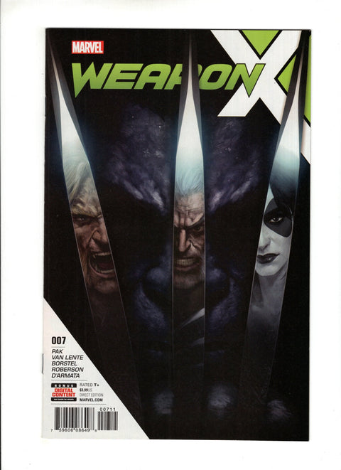 Weapon X, Vol. 3 #7 (2017)      Buy & Sell Comics Online Comic Shop Toronto Canada