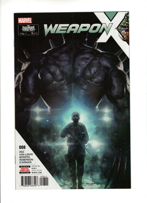 Weapon X, Vol. 3 #8 (Cvr A) (2017) Regular Skan Cover  A Regular Skan Cover  Buy & Sell Comics Online Comic Shop Toronto Canada