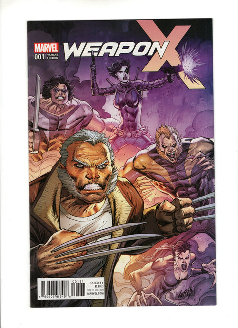 Weapon X, Vol. 3 #1 (Cvr C) (2017) Rob Liefeld 1:50 Retailer Incentive Variant Cover  C Rob Liefeld 1:50 Retailer Incentive Variant Cover  Buy & Sell Comics Online Comic Shop Toronto Canada