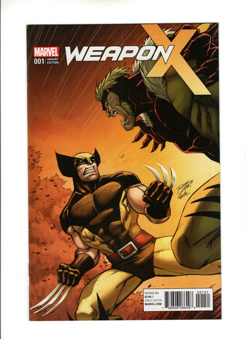 Weapon X, Vol. 3 #1 (Cvr E) (2017) Ron Lim 1:15 Retailer Incentive Classic Variant  E Ron Lim 1:15 Retailer Incentive Classic Variant  Buy & Sell Comics Online Comic Shop Toronto Canada